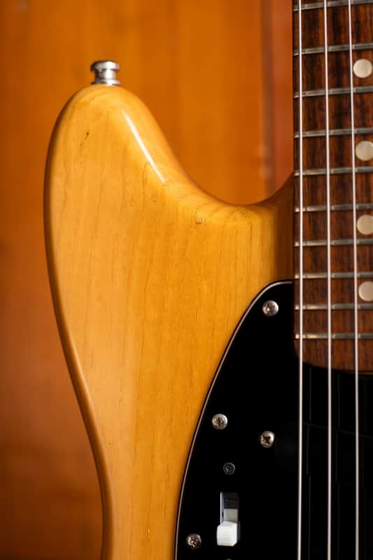 1977 Fender Mustang Natural | Reverb