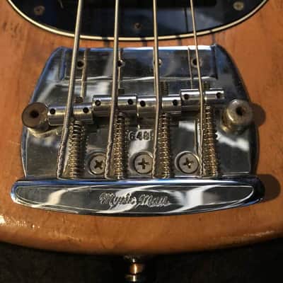 Ernie Ball Music Man StingRay 4 H 1990s Natural Gloss image 8