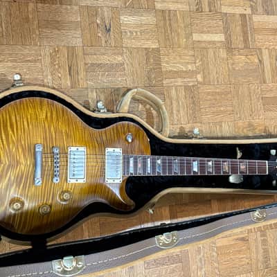 Nik Huber Orca 59 Bernie Marsden Flame Top Burst 2023 - Honey 7lbs 14.5 oz image 2