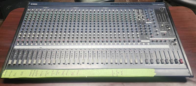 Yamaha MG32/14FX 32 Channel Mixing Console 2010s - Blue image 1