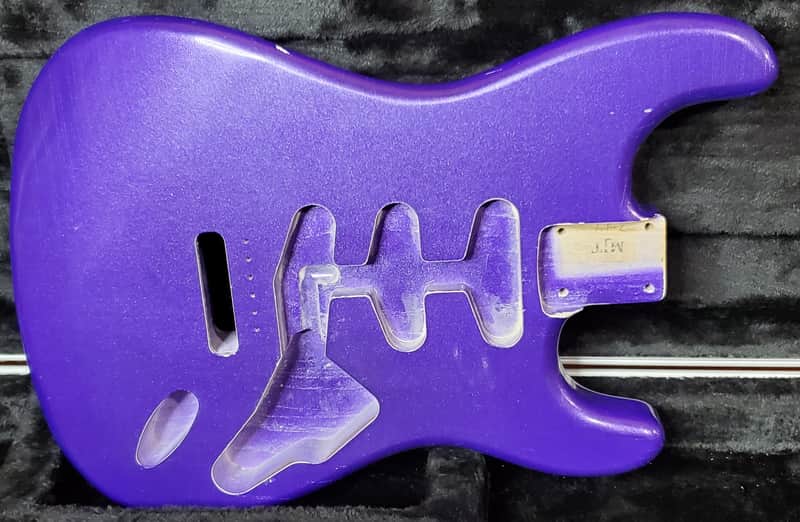 MJT VTS Stratocaster® style Body Deep Purple Nitro image 1