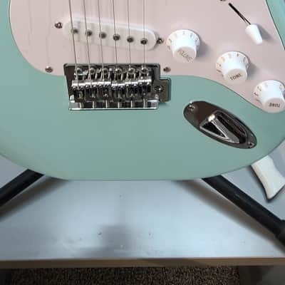 TEASE Stratocaster & Hardshell Case ST-1 2020s - Teal image 3
