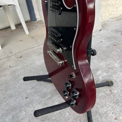Gibson SG Faded T with Rosewood Fretboard 2017 - Gloss Worn Cherry image 13