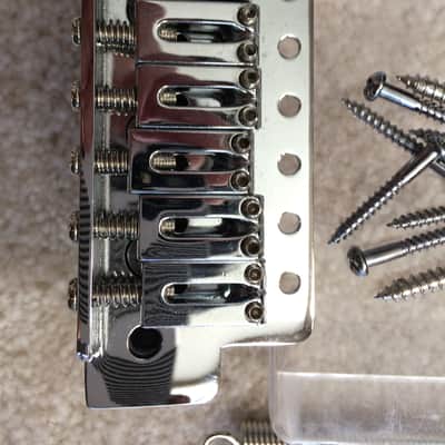 Yamaha Pacifica 112V Tremolo Bridge Assembly Chrome image 2