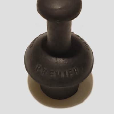 Ultra Rare! 1960s PREMIER RUBBER CYMBAL MOUNT Topper & SEAT * Vintage for Cymbal Stand Arm Mount Holder NOS CLEAN! (Eliminates Wing Nut, sleeve and cup washer)! image 1