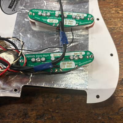 Kinman HX Pickup Loaded Pickguard image 5