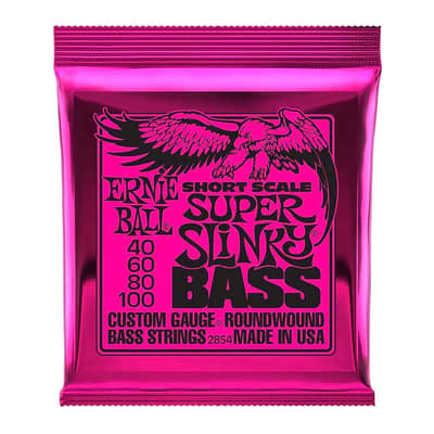 Ernie Ball Short Scale Slinky Bass Guitar Strings (40-100) image 3