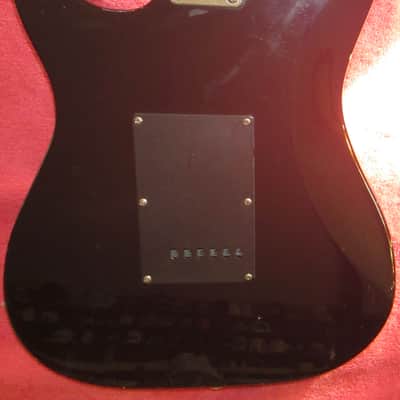 Washburn GWL Strat style electric guitar 2000's? - Gloss Black image 7