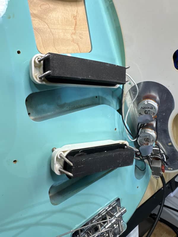Yamaha SBV-500 2000 Sonic Blue Flying Samurai Bass w/ Gig Bag | Reverb