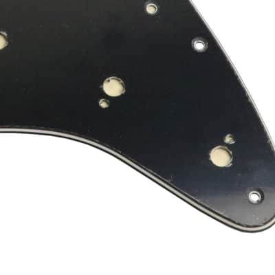 Electric Guitar Pickguard 3 Ply 11 holes 2 Single Pickup 1 Humbucker Pickup SSH Compatible with Strat Style Modern Guitar Parts Replacement(Black) image 7