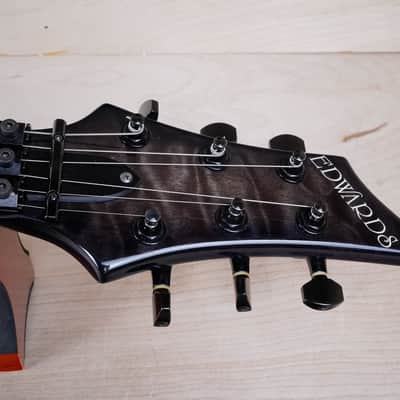 Edwards Artist Series E-P-98A Pierrot MIJ 2000s See Through Black w/ Bag image 3