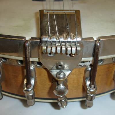 Bacon Blue Ribbon Tenor 4 String Banjo - Vintage 1922 Style A - As-is image 23
