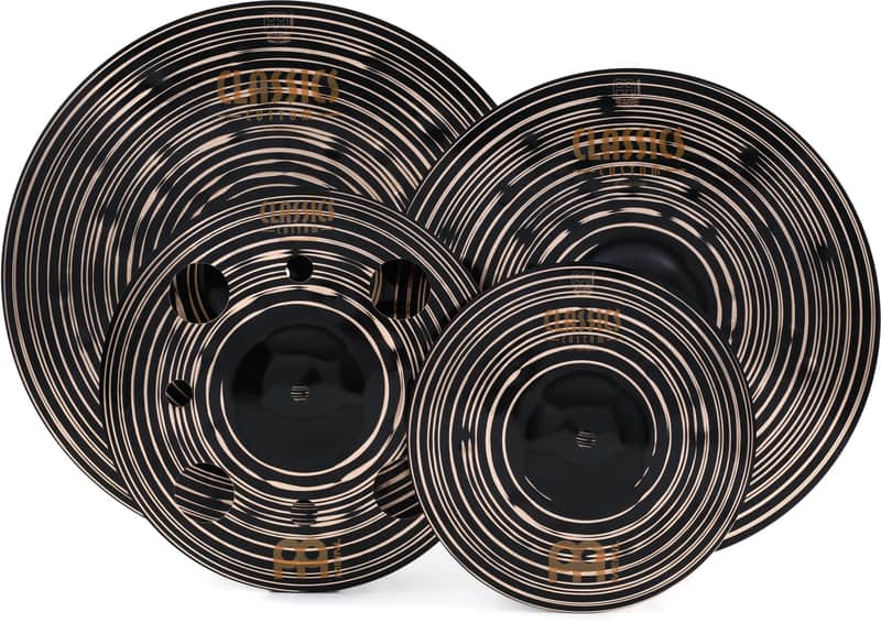 Meinl Classics Custom Dark Cymbal Set 10-16-18in + FREE 12in imagen 1