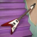 2008 Gibson Flying V Faded Electric Guitar w/Active EMG Pickups (VIDEO! Fresh Work, Ready)