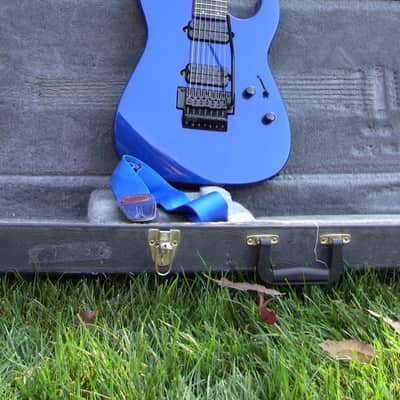 Squier Stagemaster 7 String 2000 Cobalt Blue image 1