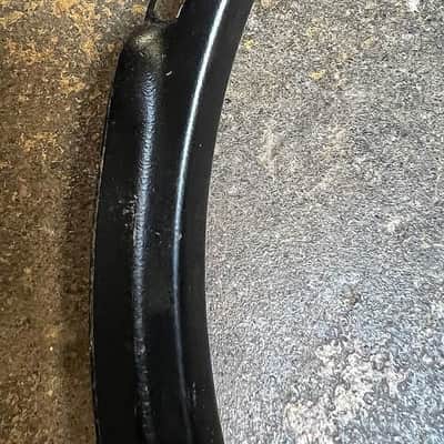 Black 8 1/4" 3 Lug Drum Hoop #2 image 4
