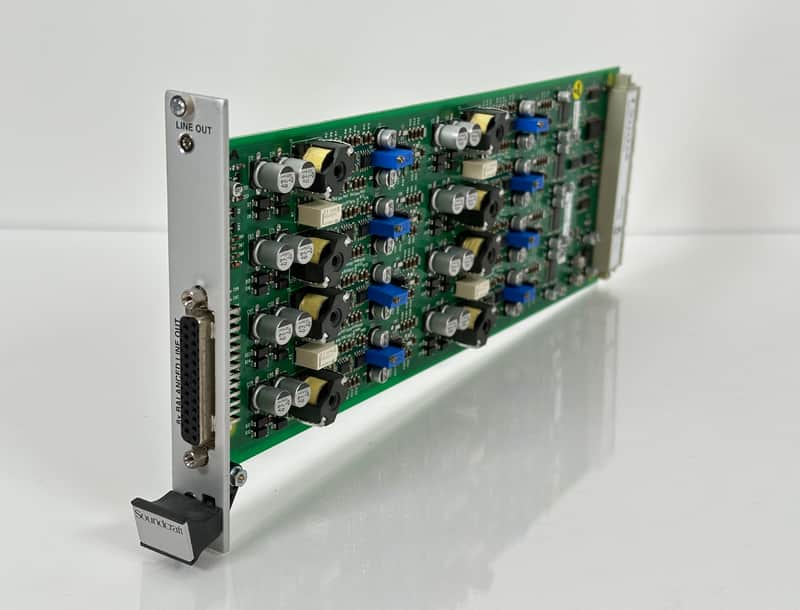Studer 8-Channel Analog Line Out Card for D21m & D23m Modular I/O System image 1