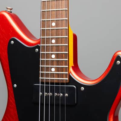 Don Grosh Electric Guitars - ElectraJet - Timeworn Finish - Candy Apple Red image 6