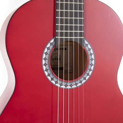 GEWA Basic Classical Guitar 3/4 – Transparent Red – PS510‑143 image 4