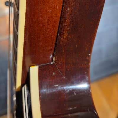 Vintage 1970s Jadee LP-Copy Electric Guitar Sunburst image 14