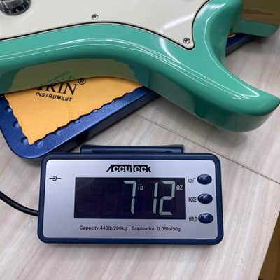 PRS DC3 2011 Surf Green Super Rare Color! Circle Inlays! SkunkWerx Collector Grade 9.2 image 23