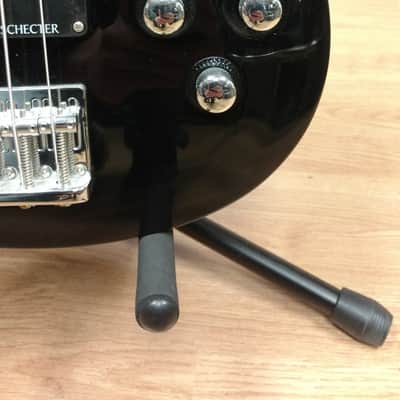 Schecter Omen-5 Active 5-String Bass Gloss Black image 7