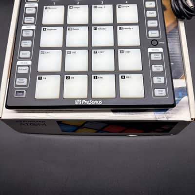 N.O.S. PreSonus ATOM USB 2.0 Pad Controller 2021 New Old Stock, Never Used Open box! image 2