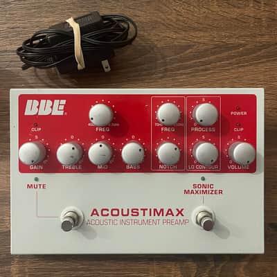 BBE Acoustimax Sonic Maximizer Instrument Preamp Pedal | Reverb