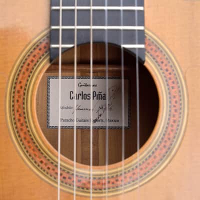 Carlos Pina Flamenco Blanca 198x-1995 - Lacquer w/cutaway image 8