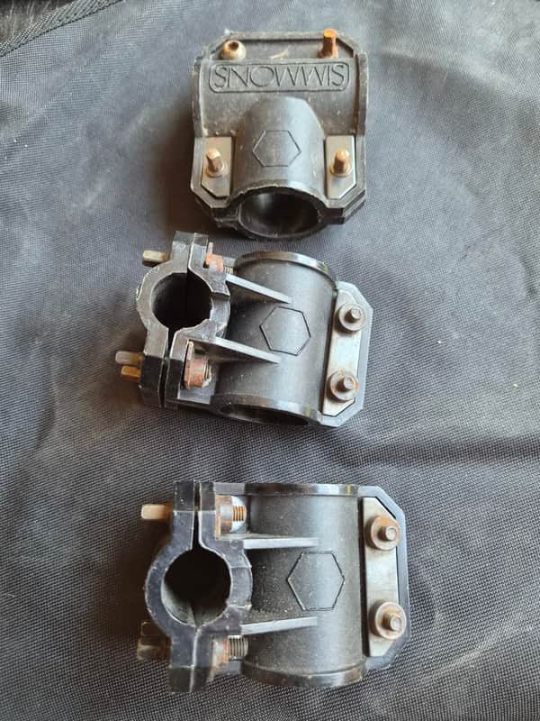 Simmons Rack parts 1980s - Black image 1