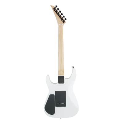 Used Jackson JS Series Dinky JS12 Electric Guitar - Snow White w/Amaranth FB image 8
