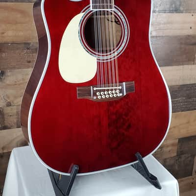 Takamine John Jorgenson JJ325SRC-12 String Left Handed Acoustic/Electric Gloss Red, Free Ship, 774 image 2