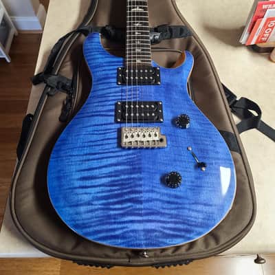 PRS custom 24 SE - Faded Blue & EXTRAS image 1