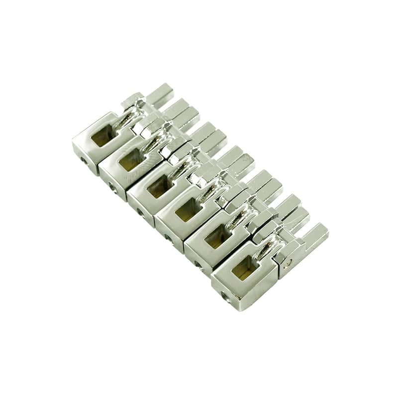 Floyd Rose FRO-BSS/C/P Original Bridge Saddle Set - Chrome image 1