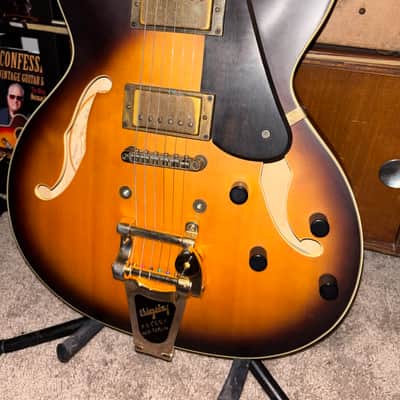 Washburn HB-36 w/Bigsby 2020’s - Weathered Tobacco image 2
