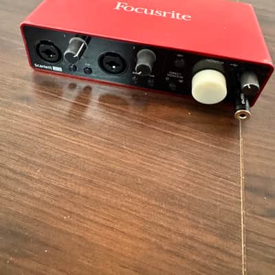Focusrite Scarlett 2i2 3rd Gen USB Audio Interface 2019 - Present - Red / Black image 1
