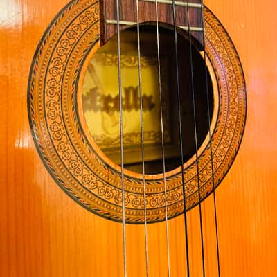 Estrella Classical Acoustic Guitar Made In Japan Matsumoku 1970’s - Natural image 6