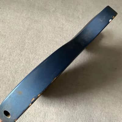 Unknown Metallic Blue 4/5 String Bass Body DIY - blue image 2
