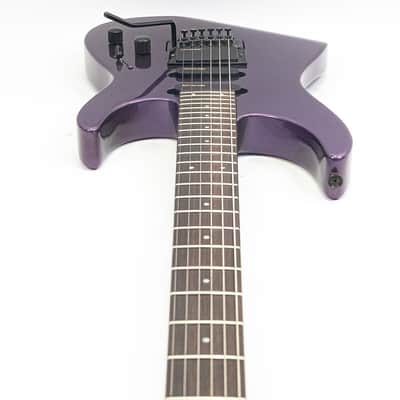 Fernandes FR-55 Revolver MIJ Electric Guitar Metallic Purple Floyd Rose 24 Fret image 10