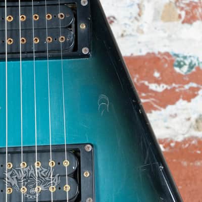 Aria Pro II XX Deluxe V 1982 Blue Black Sunburst MIJ Japan Matsumoku image 15