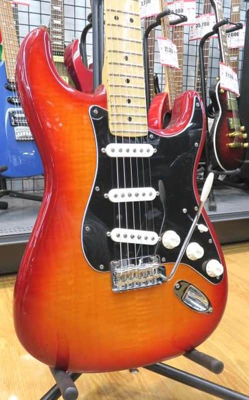 Fender Mexico Stratocaster Player Strat Pls Top/MN ACB | Reverb
