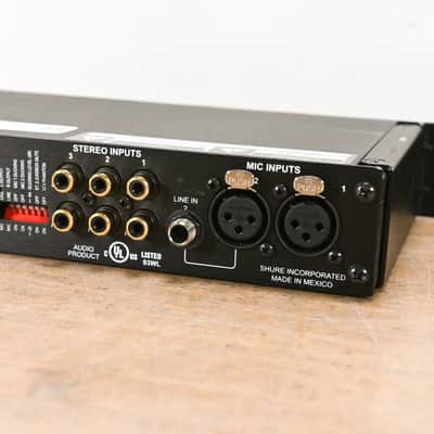 Shure SCM262 Stereo Microphone Mixer CG015E9 image 7