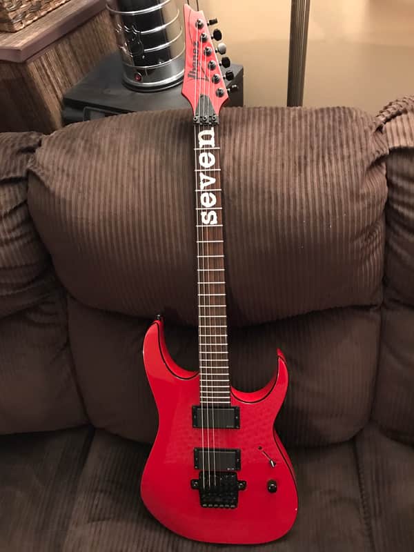 *NEAR MINT* Ibanez First Edition MTM1 Mick Thompson Signature Blood Red Guitar Year 2006 Made In Korea image 1