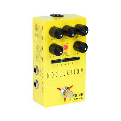 FLAMMA FS05 Modulation Pedal Stereo Digital Guitar Pedal with 11 Modulation Ring/Rotary/Liquid,price include the import duty to US buyer image 10