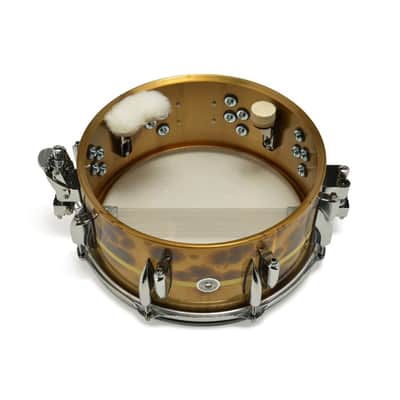 Sonor Benny Greb Signature Vintage Brass Snare Drum 13x5.75 image 2
