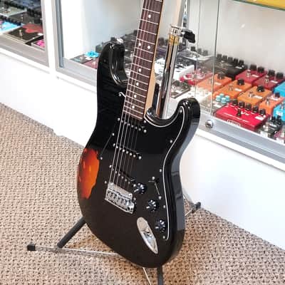 used Suhr Classic S Antique Pro in Black over 3 Tone Sunburst, Very Good Condition with Gig Bag & Paperwork image 7