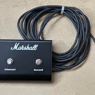 Marshall PEDL-90010 2-Button FX Amp Footswitch 2010s - Black image 1
