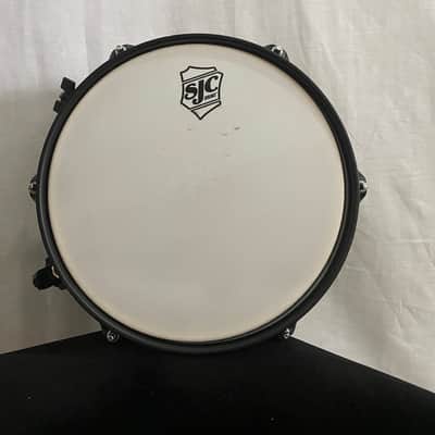 SJC Slam Can Side Snare Drum - 6" x 10" Brushed Nickel Wrap image 3