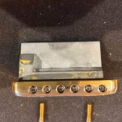 Unbranded Guitar bridge - Gold image 4