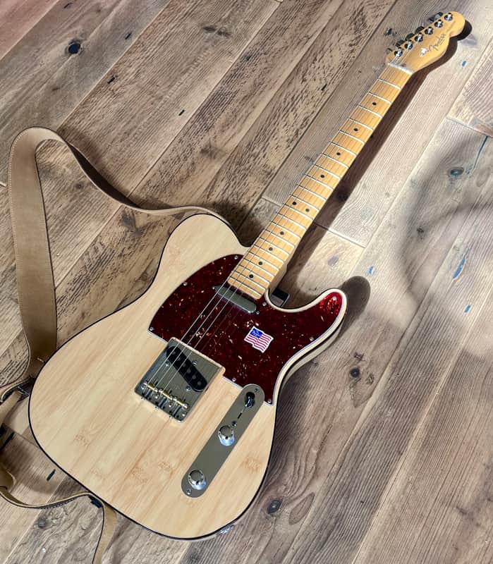 Fender Lamboo "Tele-bration" Limited Edition 60th Anniversary Bamboo Telecaster with Maple Fretboard 2011 - Natural
